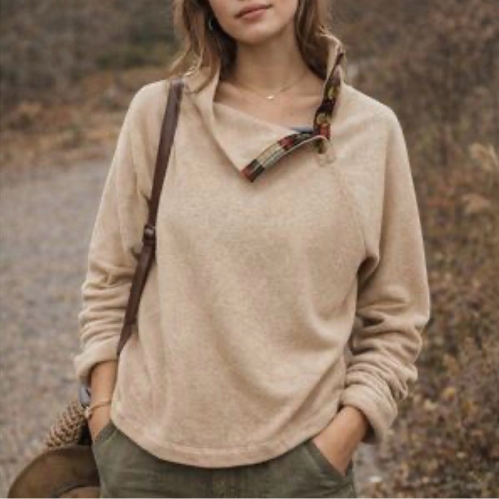 VGUC J. Crew Cowl Neck Sweater, sz 3X